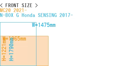 #MC20 2021- + N-BOX G Honda SENSING 2017-